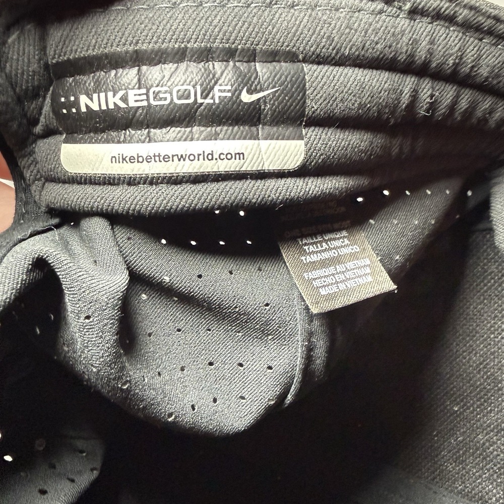 Nike Golf Aerobill Dri Fit Hat Gray Adjustable Cap Swoosh Logo - Picture 5 of 6